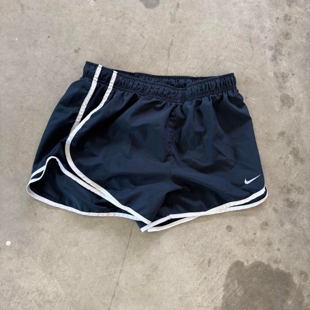 Nike Women's Black and Navy Shorts